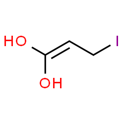 ChemSpider 2D Image | 3-Iodo-1-propene-1,1-diol | C3H5IO2