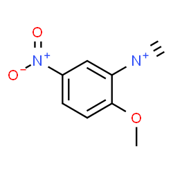 ChemSpider 2D Image | 2-Methoxy-N-methylidyne-5-nitroanilinium | C8H7N2O3