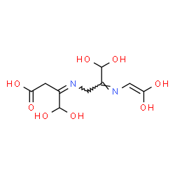 ChemSpider 2D Image | (3Z)-3-({(2Z)-2-[(2,2-Dihydroxyvinyl)imino]-3,3-dihydroxypropyl}imino)-4,4-dihydroxybutanoic acid | C9H14N2O8