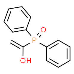 ChemSpider 2D Image | 1-(Diphenylphosphoryl)ethenol | C14H13O2P