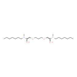 ChemSpider 2D Image | (9Z,16Z)-8,18-Dimethyl-11,15-dioxa-8,18-diazapentacosa-9,16-diene-9,17-diol | C23H46N2O4