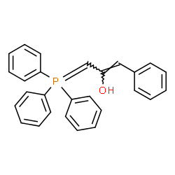 ChemSpider 2D Image | (1Z)-1-Phenyl-3-(triphenylphosphoranylidene)-1-propen-2-ol | C27H23OP