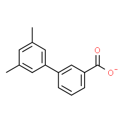 ChemSpider 2D Image | 3',5'-Dimethyl-3-biphenylcarboxylate | C15H13O2
