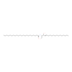 ChemSpider 2D Image | N-[(4E)-1,3-Dihydroxy-4-octadecen-2-yl]docosanamide | C40H79NO3
