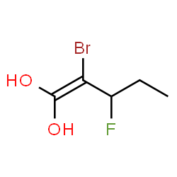 ChemSpider 2D Image | 2-Bromo-3-fluoro-1-pentene-1,1-diol | C5H8BrFO2