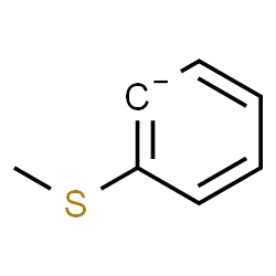 ChemSpider 2D Image | (Methylsulfanyl)benzenide | C7H7S