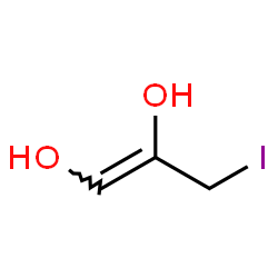 ChemSpider 2D Image | (1Z)-3-Iodo-1-propene-1,2-diol | C3H5IO2