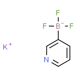 ChemSpider 2D Image | Potassium 3-Pyridyltrifluoroborate | C5H4BF3KN
