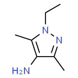 ChemSpider 2D Image | 1-ethyl-3,5-dimethylpyrazol-4-amine | C7H13N3