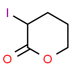 ChemSpider 2D Image | 3-Iodotetrahydro-2H-pyran-2-one | C5H7IO2