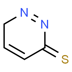ChemSpider 2D Image | 3(6H)-Pyridazinethione | C4H4N2S