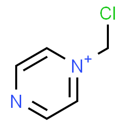 ChemSpider 2D Image | 1-(Chloromethyl)pyrazin-1-ium | C5H6ClN2