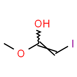 ChemSpider 2D Image | (E)-2-Iodo-1-methoxyethenol | C3H5IO2