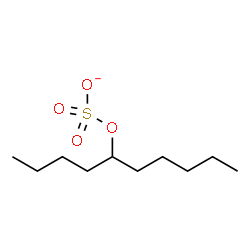 ChemSpider 2D Image | 5-Decanyl sulfate | C10H21O4S
