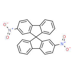 ChemSpider 2D Image | 2,2'-Dinitro-9,9'-spirobi[fluorene] | C25H14N2O4