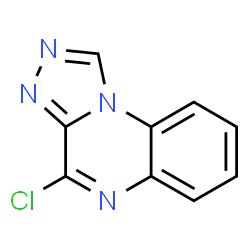 ChemSpider 2D Image | 4-Chloro[1,2,4]triazolo[4,3-a]quinoxaline | C9H5ClN4
