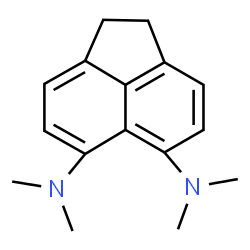 ChemSpider 2D Image | N,N,N',N'-Tetramethyl-1,2-dihydro-5,6-acenaphthylenediamine | C16H20N2