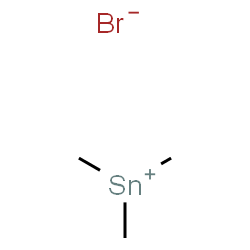 ChemSpider 2D Image | Bromotrimethyltin | C3H9BrSn