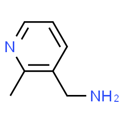 ChemSpider 2D Image | (2-methylpyridin-3-yl)methanamine | C7H10N2