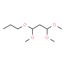 ChemSpider 2D Image | 1,1,3-Trimethoxy-3-propoxypropane | C9H20O4