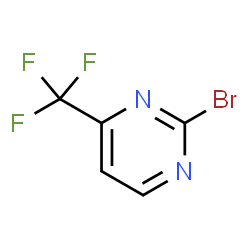 ChemSpider 2D Image | 2-Bromo-4-(trifluoromethyl)pyrimidine | C5H2BrF3N2