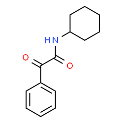 ChemSpider 2D Image | N-Cyclohexyl-2-oxo-2-phenylacetamide | C14H17NO2