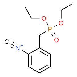 ChemSpider 2D Image | Diethyl (2-isocyanobenzyl)phosphonate | C12H16NO3P