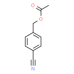 ChemSpider 2D Image | 4-Cyanobenzyl acetate | C10H9NO2