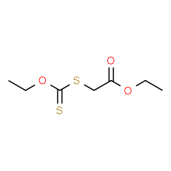 ChemSpider 2D Image | Ethyl [(ethoxycarbonothioyl)sulfanyl]acetate | C7H12O3S2