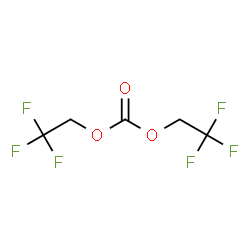 ChemSpider 2D Image | Bis(2,2,2-trifluoroethyl) carbonate | C5H4F6O3