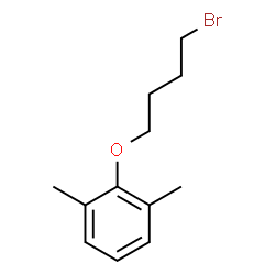 ChemSpider 2D Image | 2-(4-Bromobutoxy)-1,3-dimethylbenzene | C12H17BrO