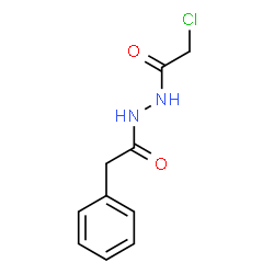 ChemSpider 2D Image | 2-Chloro-N'-(phenylacetyl)acetohydrazide | C10H11ClN2O2