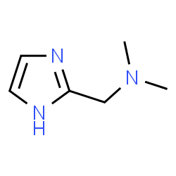 ChemSpider 2D Image | 2-[(Dimethylamino)methyl]imidazole | C6H11N3