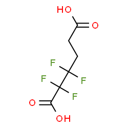 ChemSpider 2D Image | 2,2,3,3-Tetrafluorohexanedioic acid | C6H6F4O4