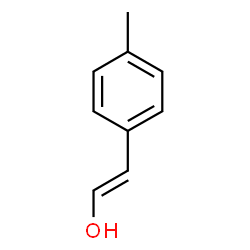 ChemSpider 2D Image | (E)-2-(4-Methylphenyl)ethenol | C9H10O