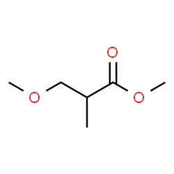 ChemSpider 2D Image | Methyl 3-methoxy-2-methylpropanoate | C6H12O3