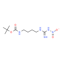 ChemSpider 2D Image | 2-Methyl-2-propanyl [4-(N'-nitrocarbamimidamido)butyl]carbamate | C10H21N5O4