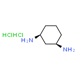 ChemSpider 2D Image | (1R,3S)-1,3-Cyclohexanediamine dihydrochloride | C6H16Cl2N2