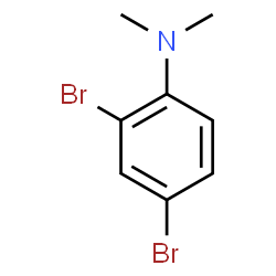 ChemSpider 2D Image | 2,4-Dibromo-N,N-dimethylaniline | C8H9Br2N