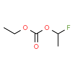 ChemSpider 2D Image | Ethyl 1-fluoroethyl carbonate | C5H9FO3