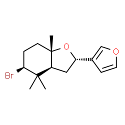 ChemSpider 2D Image | luzofuran | C15H21BrO2