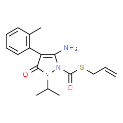 ChemSpider 2D Image | Fenpyrazamine | C17H21N3O2S