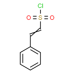 ChemSpider 2D Image | Î²-Styrenesulfonyl chloride | C8H7ClO2S