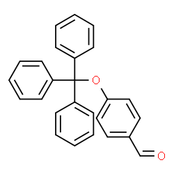 ChemSpider 2D Image | 4-(Trityloxy)benzaldehyde | C26H20O2