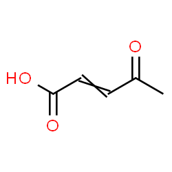 ChemSpider 2D Image | 4-Oxo-2-pentenoic acid | C5H6O3