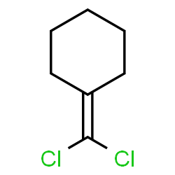 ChemSpider 2D Image | (Dichloromethylene)cyclohexane | C7H10Cl2