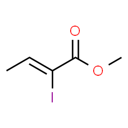 ChemSpider 2D Image | Methyl (2Z)-2-iodo-2-butenoate | C5H7IO2
