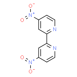 ChemSpider 2D Image | 4,4'-Dinitro-2,2'-bipyridine | C10H6N4O4