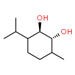 ChemSpider 2D Image | (1R,2R)-3-Isopropyl-6-methyl-1,2-cyclohexanediol | C10H20O2