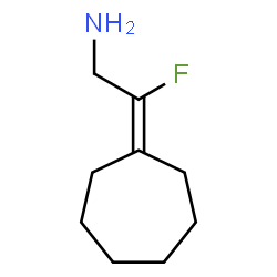 ChemSpider 2D Image | 2-Cycloheptylidene-2-fluoroethanamine | C9H16FN